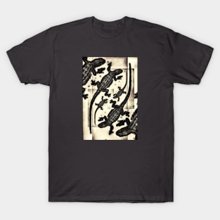 Sepia Lizards T-Shirt